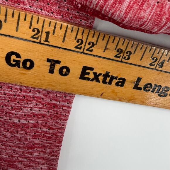 Lululemon Top Mens Large Metal Vent Tech Long Sleeve Red Workout Active Running - Picture 9 of 9